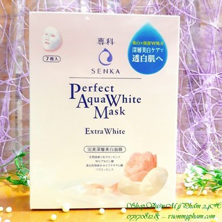 [1 Gói] Mặt Nạ Dưỡng Da Trắng Hồng, Làm Mờ Sạm Nám Và Dịu Nốt Mụn Senka 25ML – Shiseido Nhật Bản