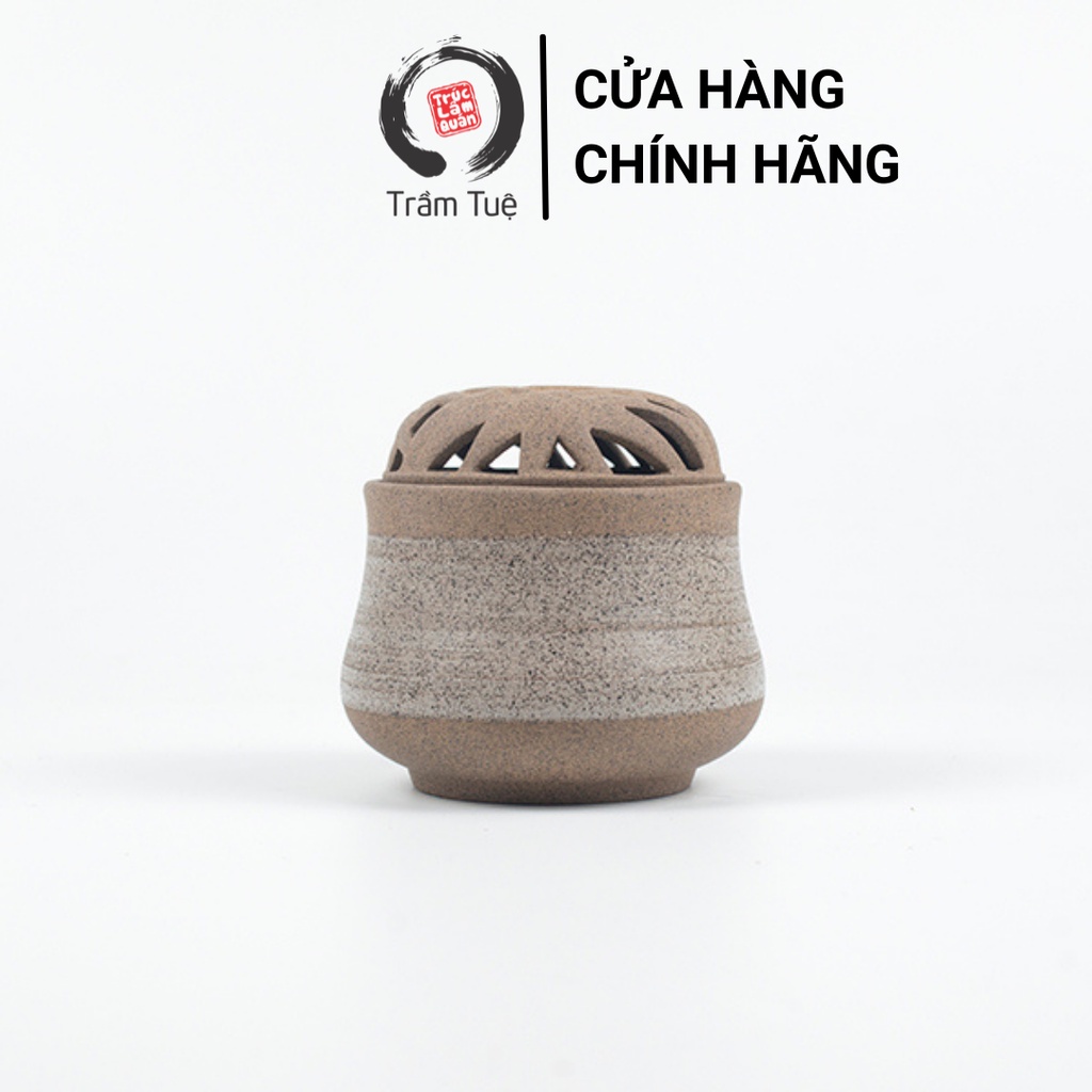 Lư xông trầm ⚡️GỐM BÁT TRÀNG⚡️ Dụng cụ đốt trầm, lư gốm, được đặt làm riêng từ gốm Bát Tràng, chuẩn thuần Việt