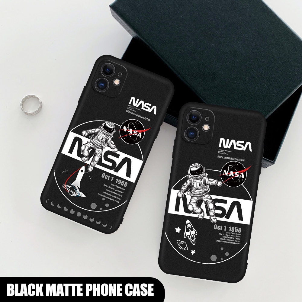 NASA Astronaut Rocket Phone Case for Xiaomi Redmi Note 10 Pro 9 8 7 6 5 4 3 S2 GO K20 K30 POCO X2 Case TPU Mobile Accessorieds Soft Casing Plus Cell Phone Case Cover Silion Shockproof M020