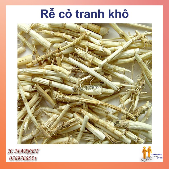 Rễ cỏ tranh khô, rễ tranh nấu sâm