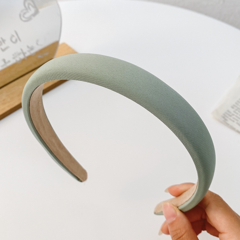 (Hàng Mới Về) Băng Đô Xốp Rửa Mặt Đơn Giản Thời Trang Mùa Hè 2021