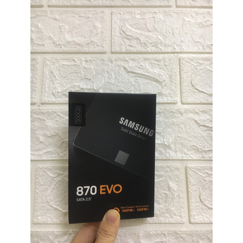 ( NEW 2021 ) SSD Samsung 870 Evo 500GB 2.5-Inch SATA III MZ-77E500BW