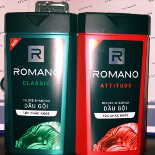 Dầu gội hương nước hoa Romano tóc chắc khoẻ 380g