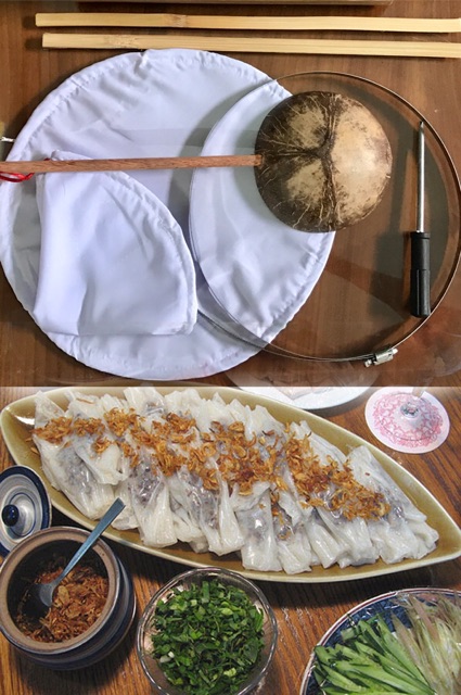 Bộ dụng cụ làm bánh cuốn, khung vải bánh cuốn HAPPY KITCHEN