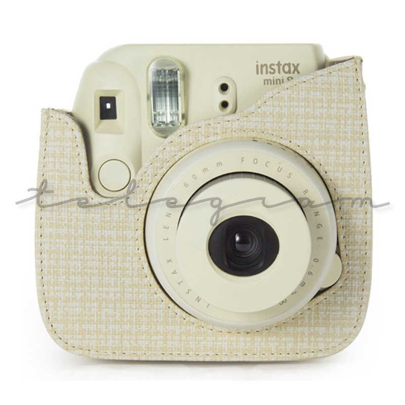 Túi Da Đựng Máy Ảnh Fujifilm Polaroid Instax Mini 8 & Mini 9