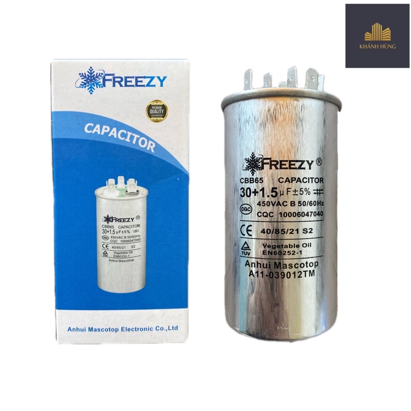 TỤ 30 + 1,5uF CHÍNH HÃNG MASCOTOP