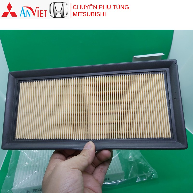 Combo lọc gió động cơ, lọc gió điều hòa, Lọc nhớt xe Mitsubishi Attrage và Mirage hàng OEM