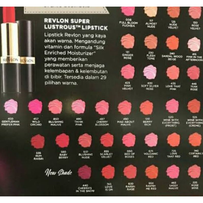 (hàng Mới Về) Son Môi Revlon Siêu Lustrous | BigBuy360 - bigbuy360.vn