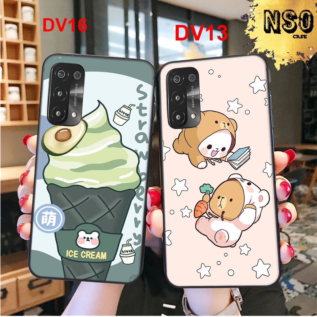 HÀNG MỚI  Ốp Oppo A74 - Oppo A54 In hình Hoạt Siêu Đáng Yêu