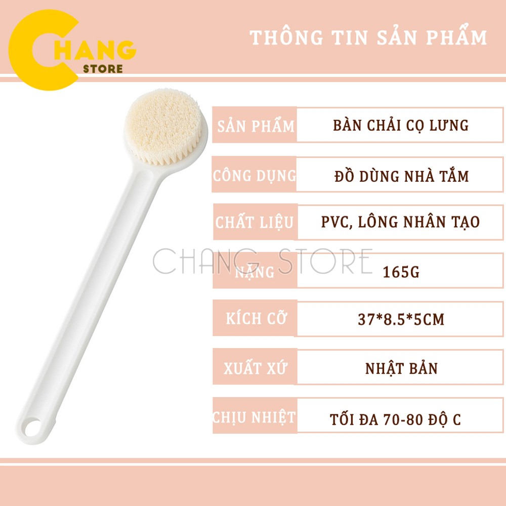 [FREESHIP] Bàn Chải Cọ Lưng Muij Nhật Siêu Tiện Lợi (SAFE SỐC)