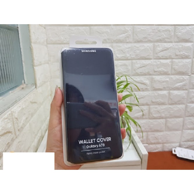 [Mã ELFLASH5 giảm 20K đơn 50K] Bao da Samsung galaxy A70 WALLET COVER chính hãng | BigBuy360 - bigbuy360.vn