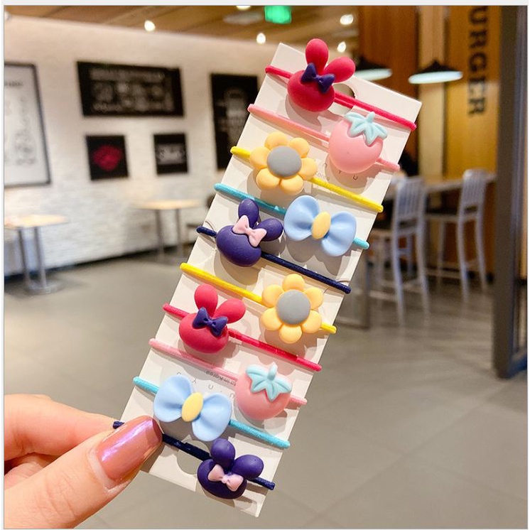 Dây cột tóc đáng yêu