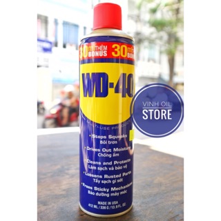 WD-40 - chai xịt tẩy rửa vệ sinh đa năng