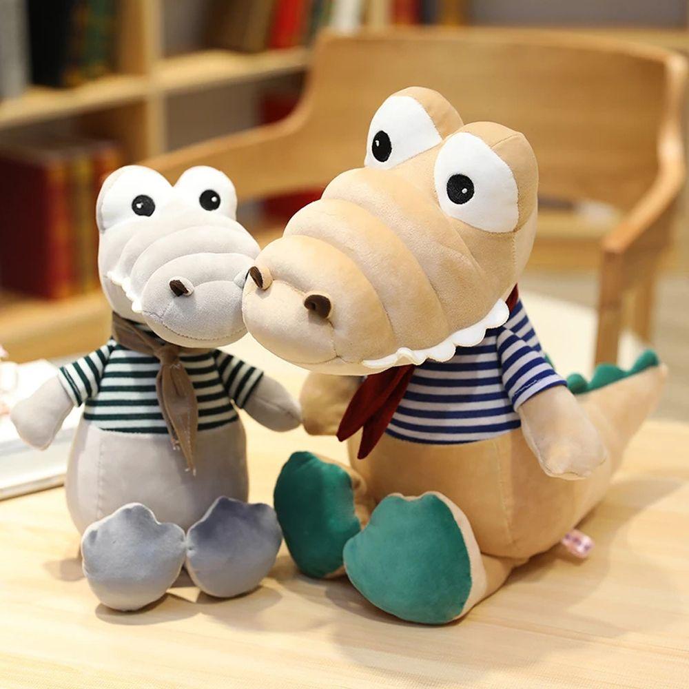 Cá Sấu Nhồi Bông Mềm Mại Trang Trí Phòng Bé