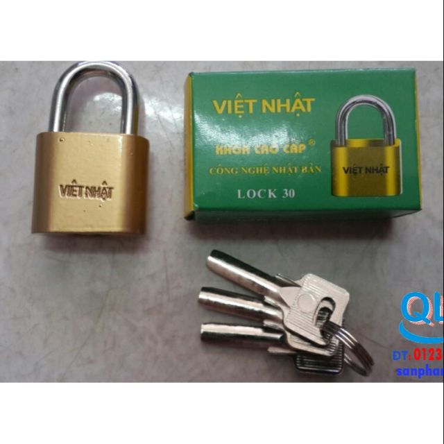 10 ổ khoá Việt Nhật lock 30