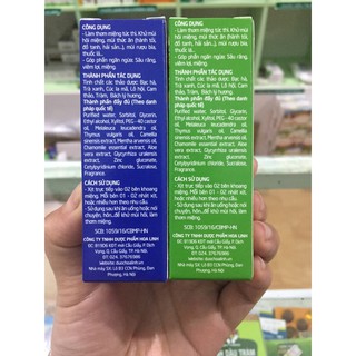 Xịt thơm miệng thảo dược