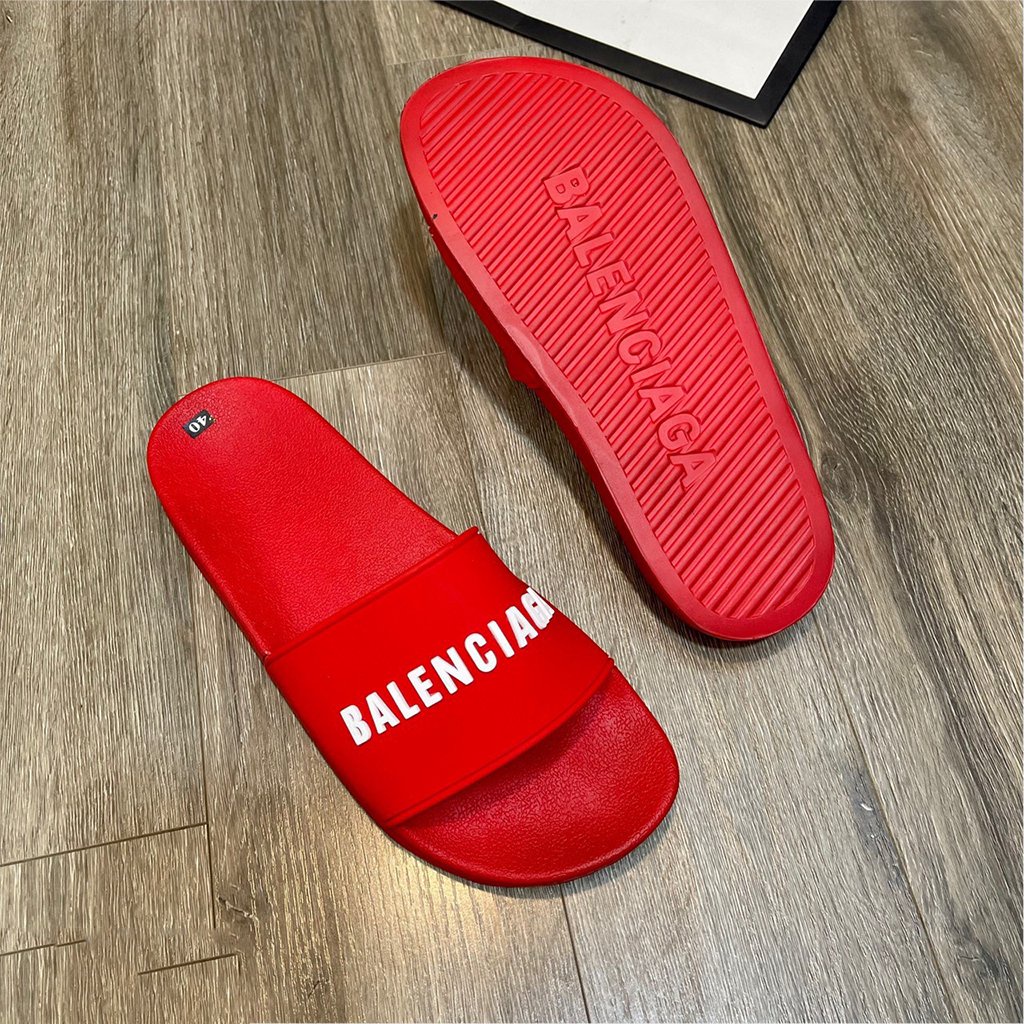 Dép quai ngang Balenciaga đúc liền đế,mẫu dép nam siêu xịn mịn  2022
