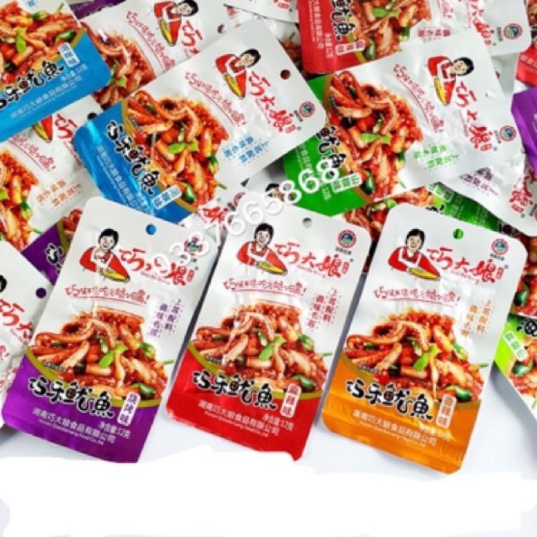 Gói 12gr Râu Mực Mực Ướp Cay | BigBuy360 - bigbuy360.vn