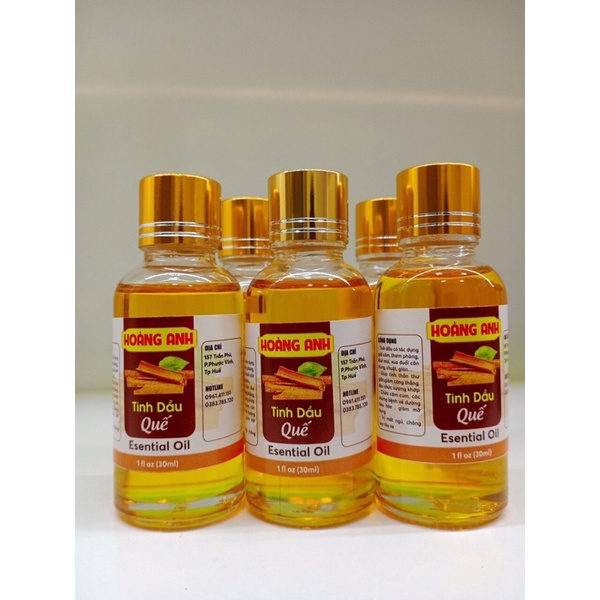 Tinh Dầu Quế Hoàng Anh nguyên chất 100% từ tự nhiên