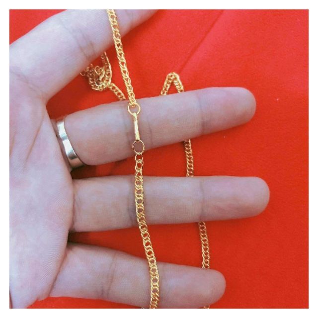 Xả Hàng Bán Lỗ Dây Chuyền Nam nữ dành cho tuổi teen Mạ Vàng DẸT 24K