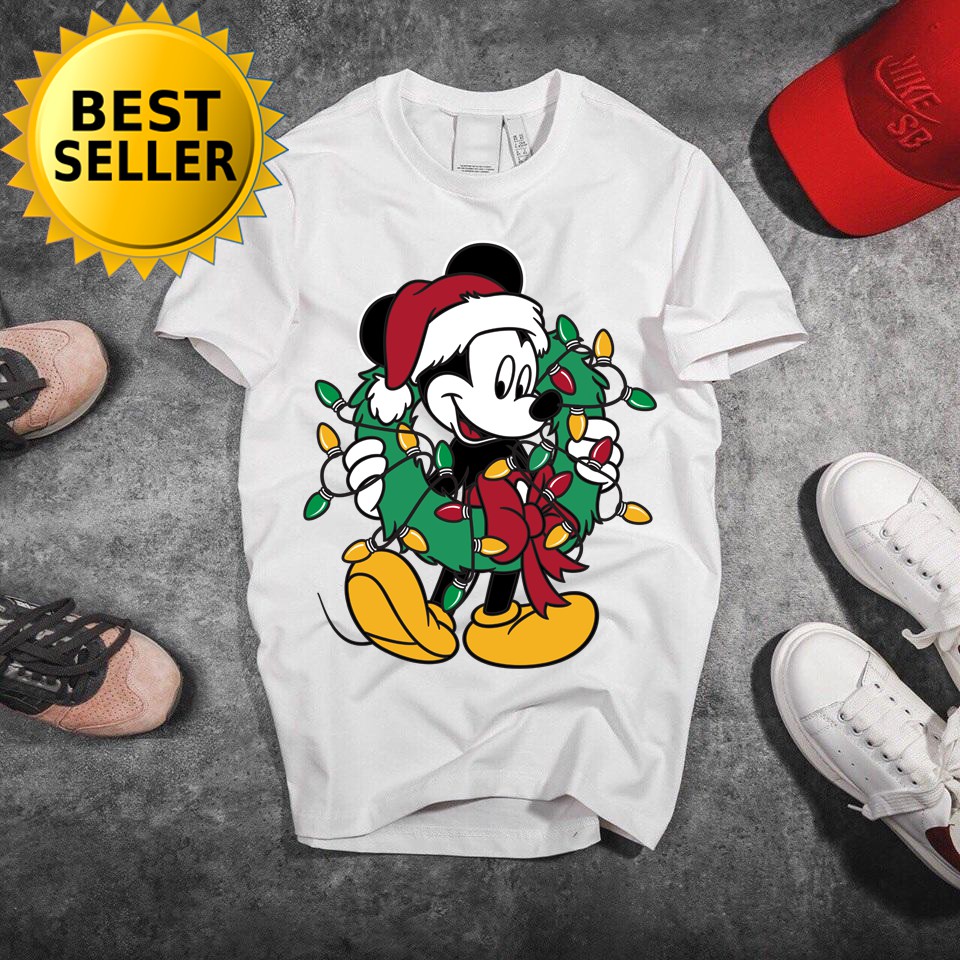 Áo thun Hoạt Hình Chuột Mickey 16-20 - Áo thun Hàn Quốc Unisex - - Áo thun tay lỡ - Áo thun cặp đôi - Áo thun Hàn Quốc