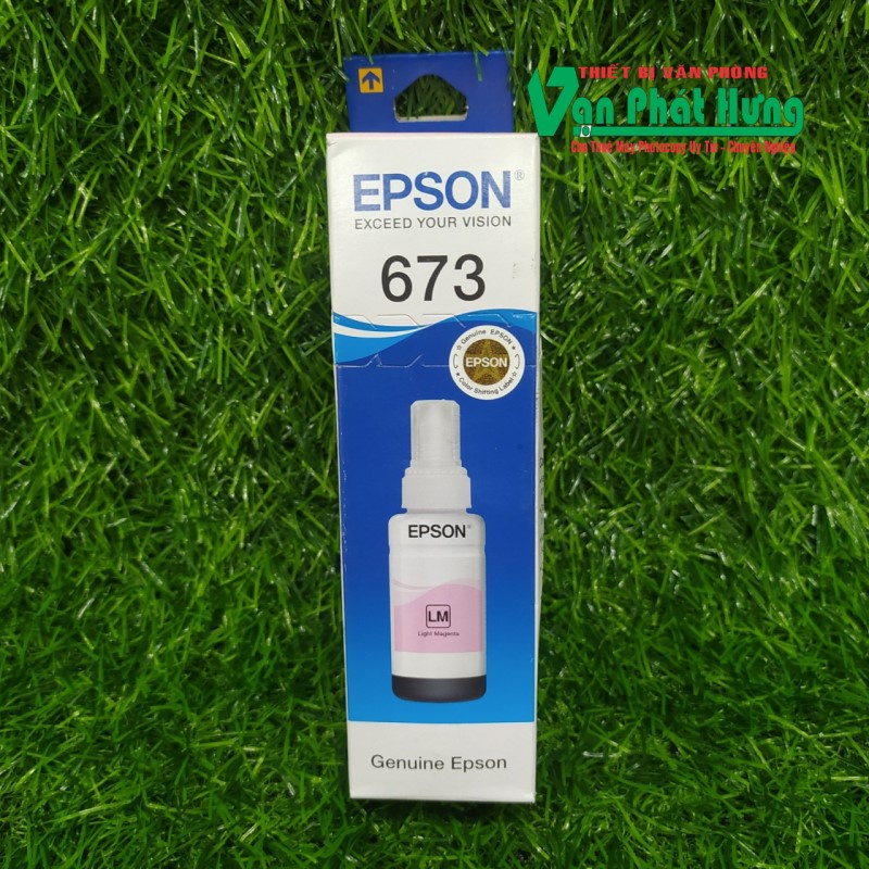 Hộp mực in phun Ep.son T673 dùng cho máy Ep.son L800/L805/L850/L1800