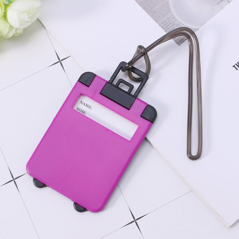 Thẻ Tên Gắn Hành Lý / Điện Thoại Bằng ABS Tiện Dụng