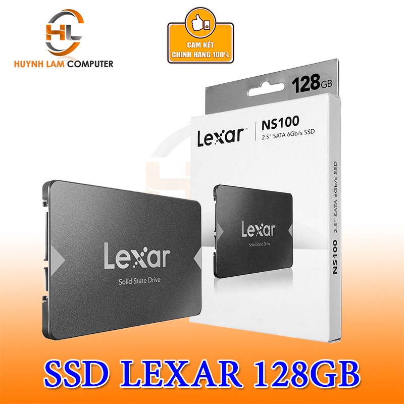 Ổ cứng SSD 128GB Lexar NS100 Diệp Khánh Phân Phối