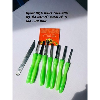 Bộ Tỉa Rau Củ Xanh
