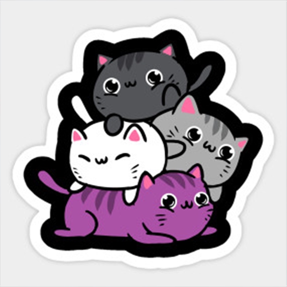 Set Sticker Cộng Đồng LGBT - Chống Nước - Bền Màu - Dùng Trang Trí, Decor, Dán Điện Thoại, Laptop...