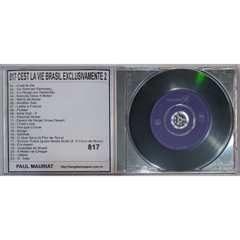 Bộ 5 dĩa Paul Mauriat ( 817 - 821 )