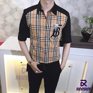 [XẢ KHO] Áo sơ mi nam tay dài BBR trắng và đen mới cao cấp RSM065 (nữ mặc được)