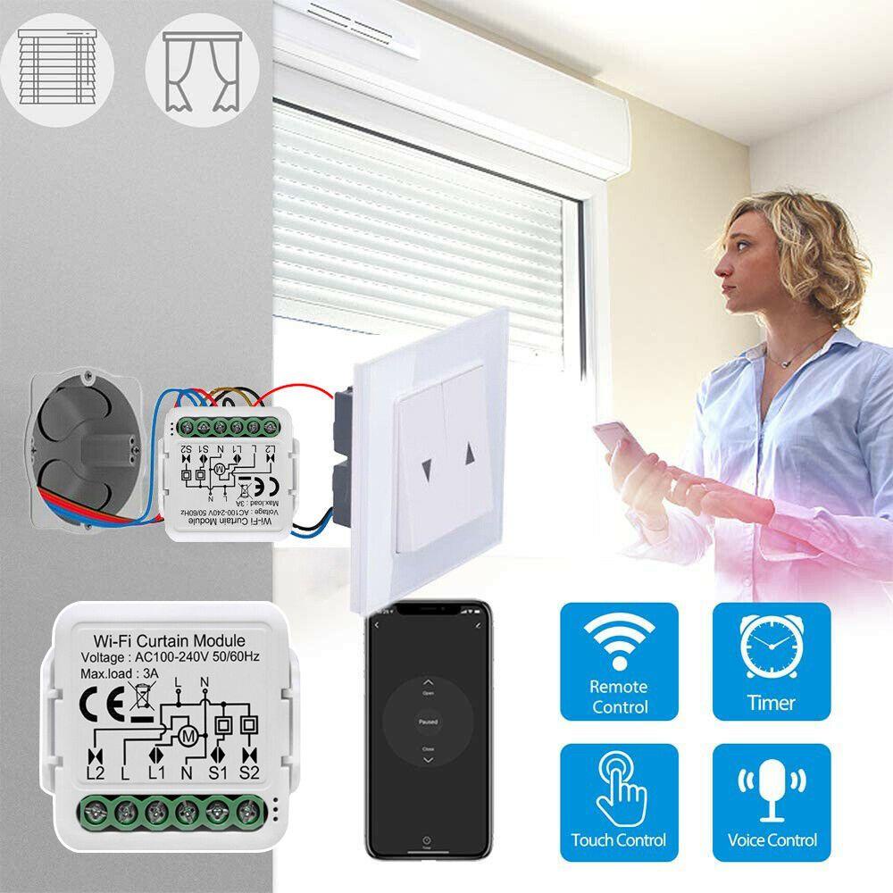 YOLA Con Lăn Rèm Cửa Thông Minh Kết Nối WiFi Điều Khiển Qua APP