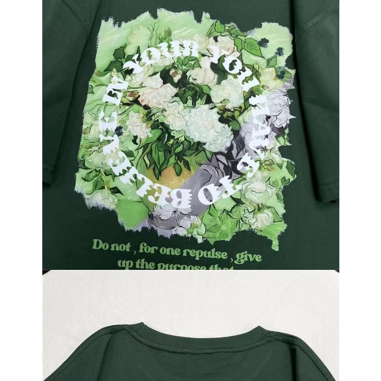 Áo Thun Tay Ngắn In Hình Tranh Sơn Dầu Phong Cách Pháp Cổ Điển Thời Trang Mùa Hè Hàng Mới Dành Cho Cặp Đôi