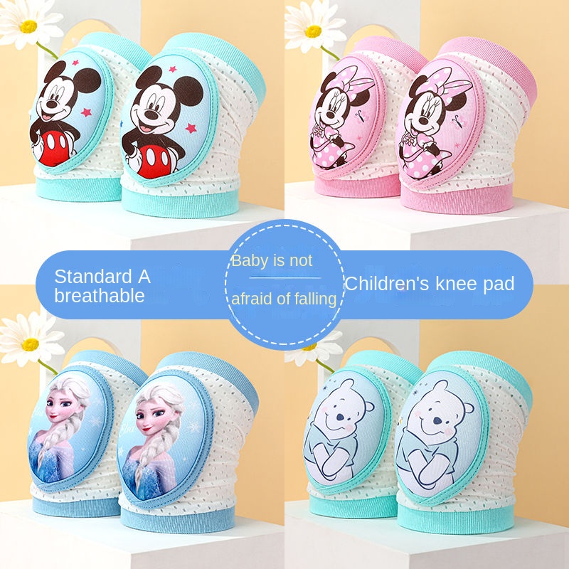 Đệm Bảo Vệ Đầu Gối Chống Sốc Phong Cách Disney Cho Bé Tập Bò