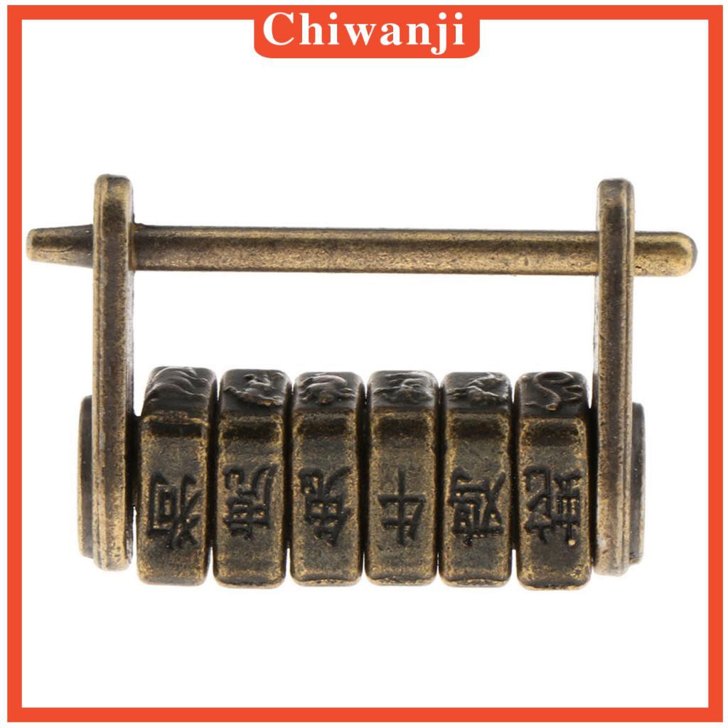 Ổ Khóa Bằng Đồng Phong Cách Trung Hoa Cổ Điển