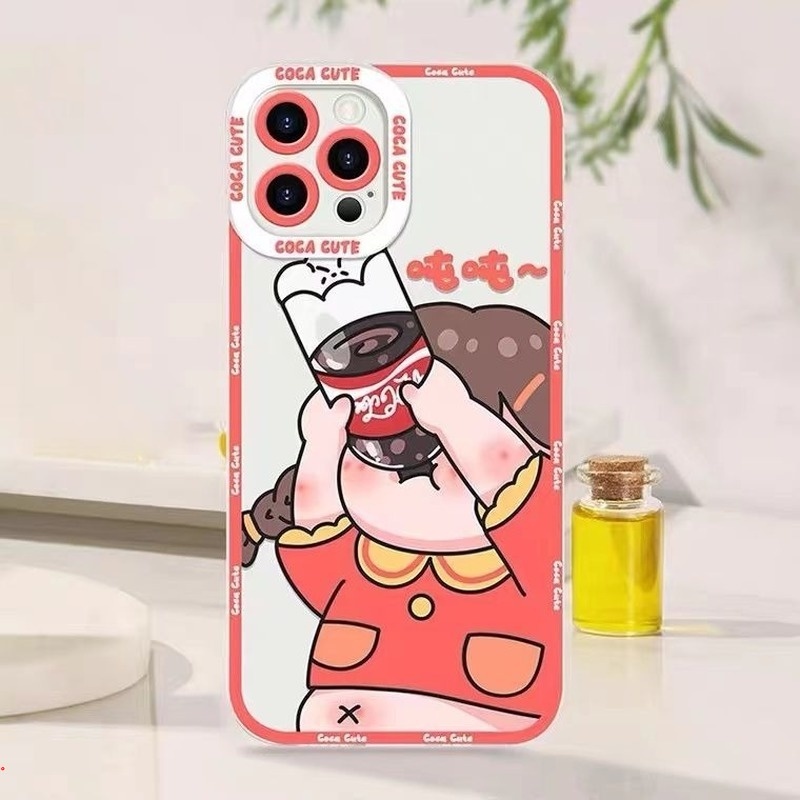 Ốp Điện Thoại Silicon Mềm Trong Suốt Họa Tiết Hoạt Hình Cho Iphone 11 12 13 Pro MAX X XS MAX XR 6 7 8 Plus