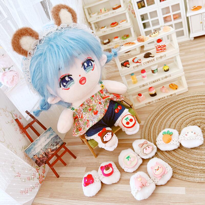 Giày Búp Bê Taeyeon Yuri Seo Hyun Junkook Jimin Jin V SUGA Hoạt Hình 20cm Làm Quà Tặng Cho Bé Gái