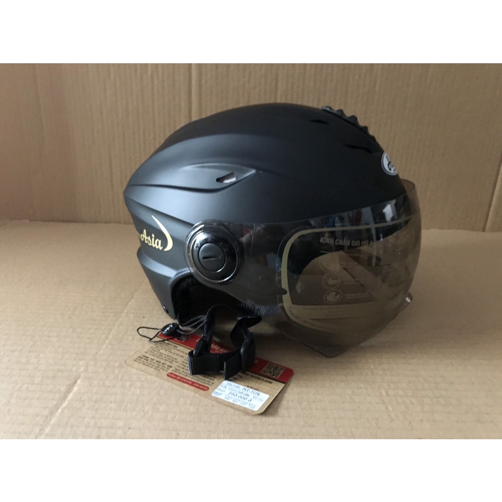 Mũ bảo hiểm xe máy Asia MT117K nhiều màu, mũ bảo hiểm kiểu dáng thể thao Asia MT117K