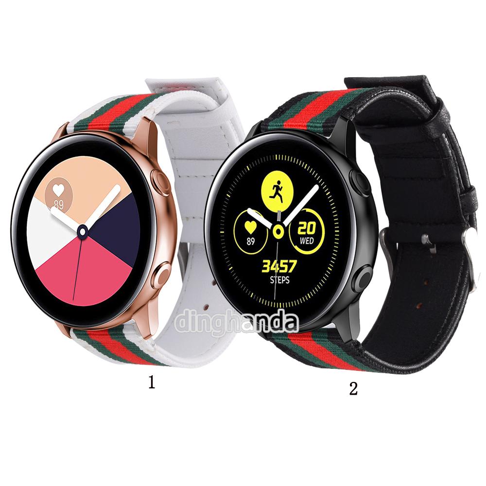 Dây đeo bằng sợi nylon cho đồng hồ Samsung Galaxy Watch Active 2