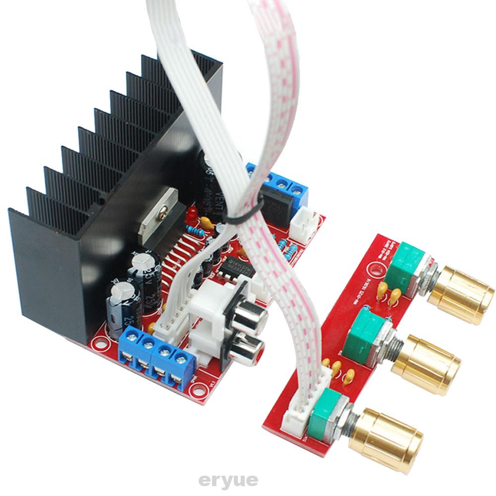 Set bảng mạch khuếch đại âm thanh siêu trầm TDA7377