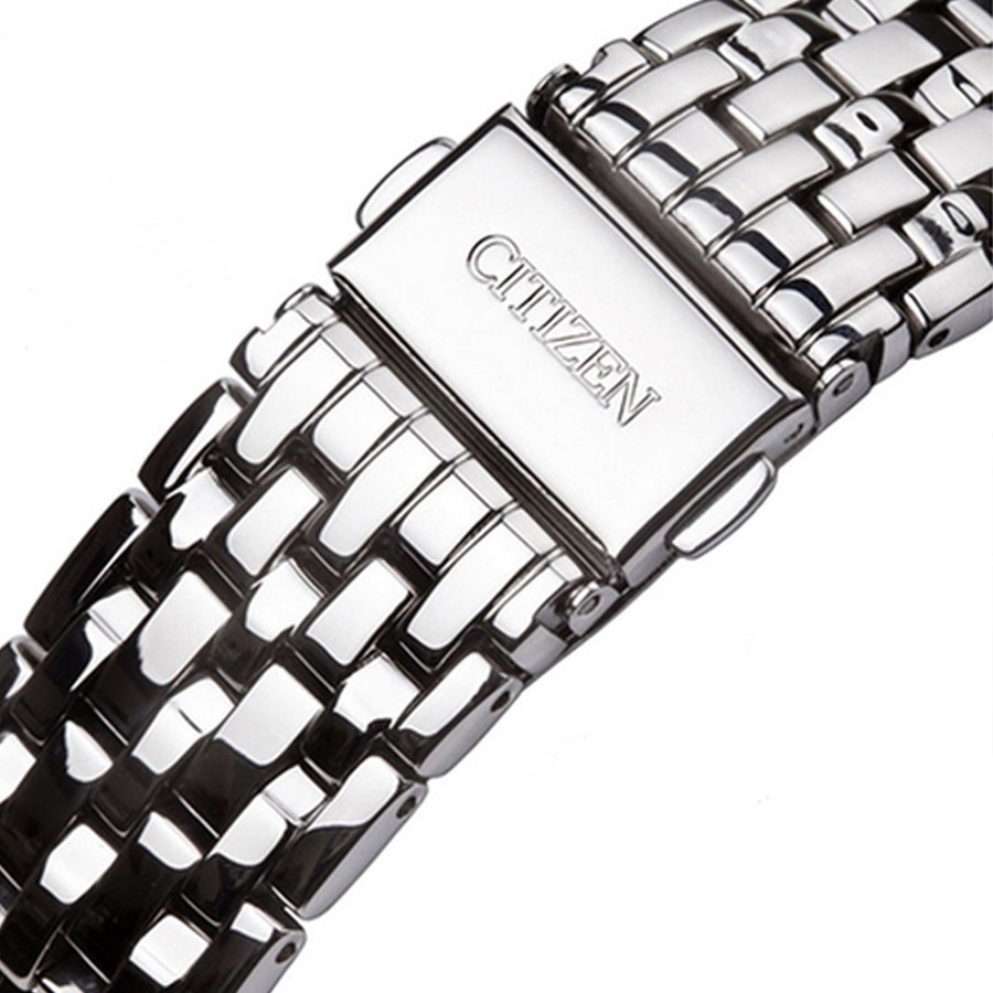 Đồng Hồ Nam Citizen Dây Thép Không Gỉ NH8270-56E - Mặt Đen (Sapphire)