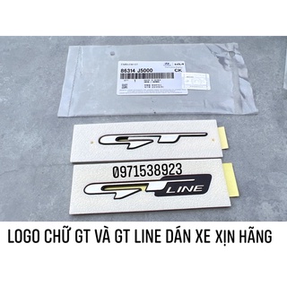 Logo chữ gt line gt xịn chính hãng 86325d4000 86314j5000
