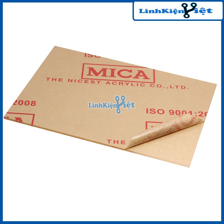 Mica Trong Đài Loan Dày 3mm Kích Thước 20x30cm