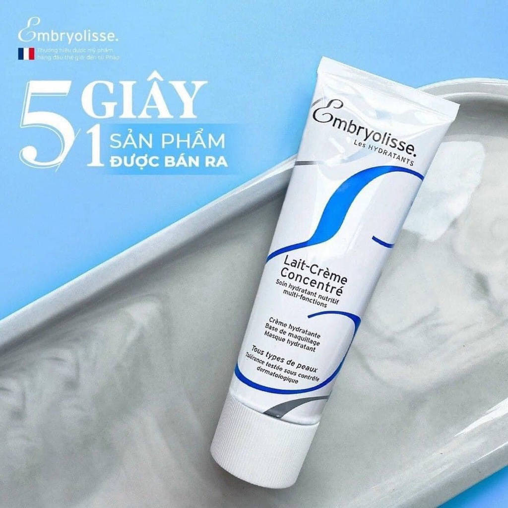 Sữa Dưỡng Ẩm Siêu Phục Hồi  Embryolisse 30ml và 75ml