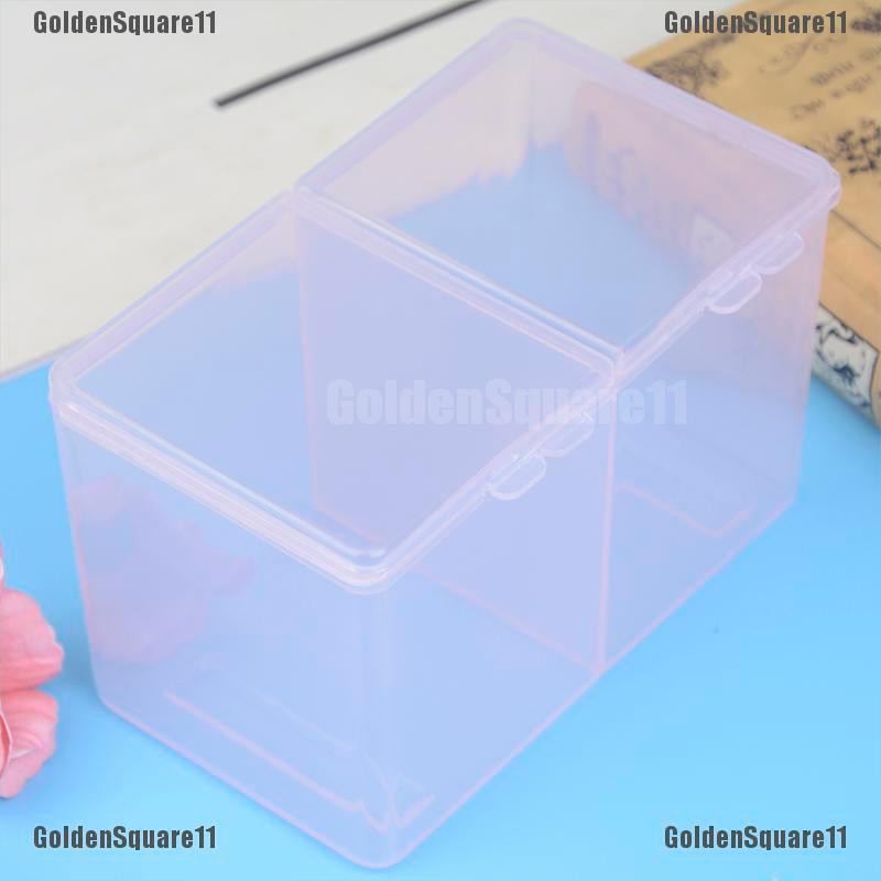 Hộp Đựng Bông Tẩy Trang Trong Suốt Tiện Dụng