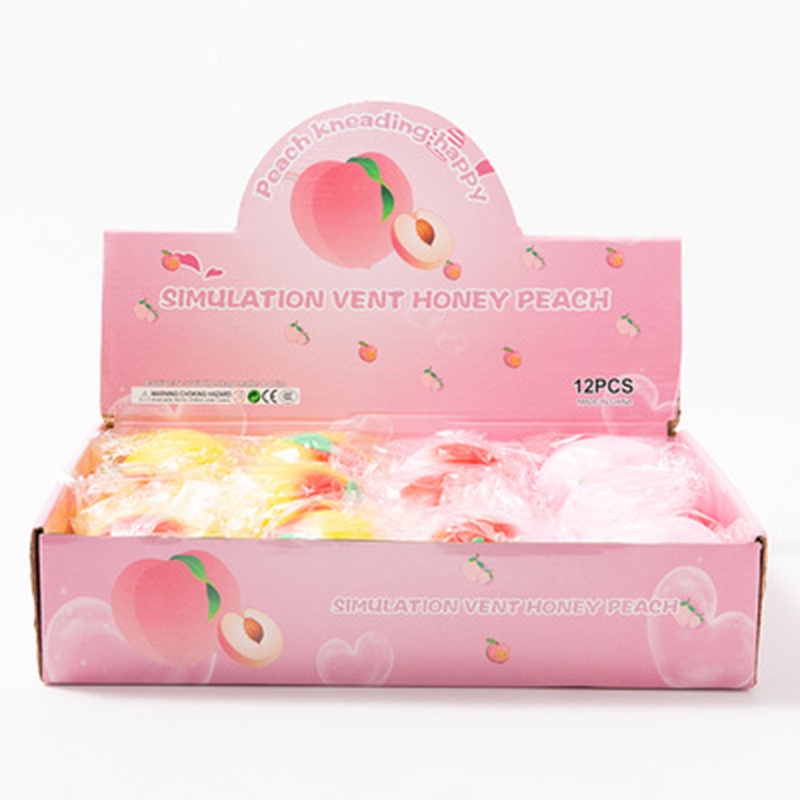 Đồ chơi giảm stress,đồ chơi silicon,quả đào,quả táo silicon mềm dẻo bóp tay giảm stress,trái cây trưng bày bàn làm việc