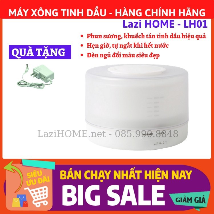 Máy xông tinh dầu, máy phun sương hàng cao cấp - Bảo hành 12 tháng 1 đổi 1