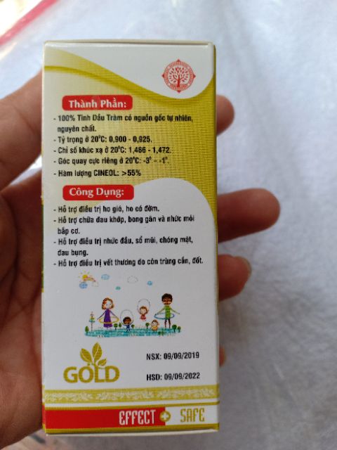 Tinh dầu tràm Gold cao cấp 10 ml