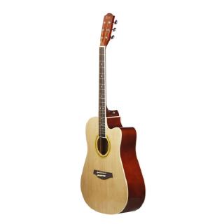 41inch Basswood Guitar Cutaway Guitar Wooden Fingerboard Acoustic Guitarra Christmas Gift